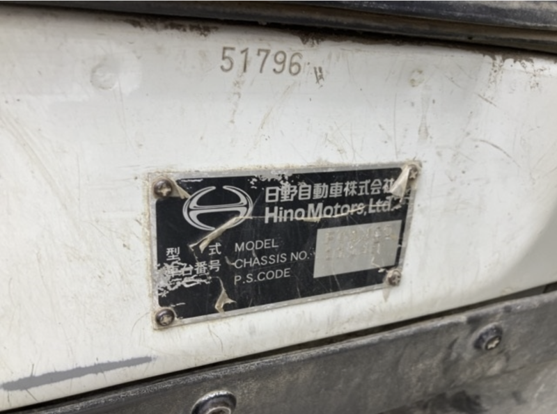  31166  HINO RANGER DUMP  2001  